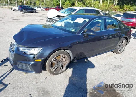 2017 Audi A4 2.0T Premium из США, поврежденный, VIN WAUENAF48HN064614